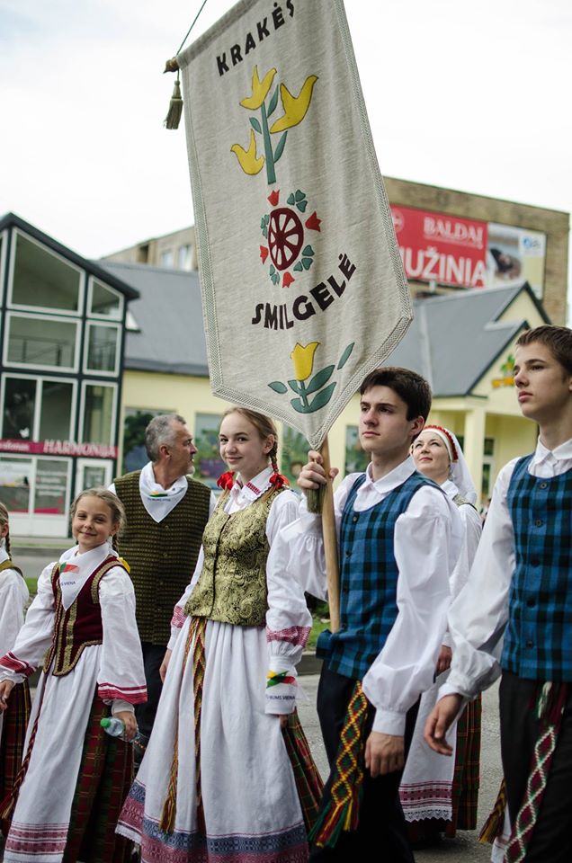 Kėdainių moksleivių dainų šventės metu./ Asmeninio archyvo nuotr.