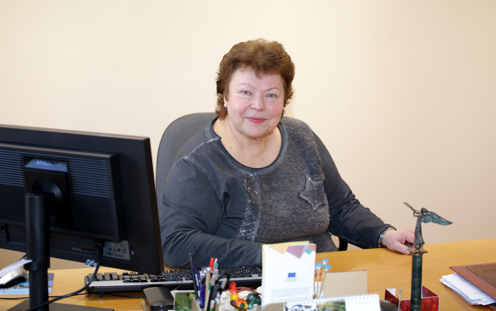 Kėdainių Mikalojaus Daukšos viešosios bibliotekos direktorė Birutė Ruzgienė sako, kad per vasaros atostogas vaikai mielai leidžia laiką bibliotekose.