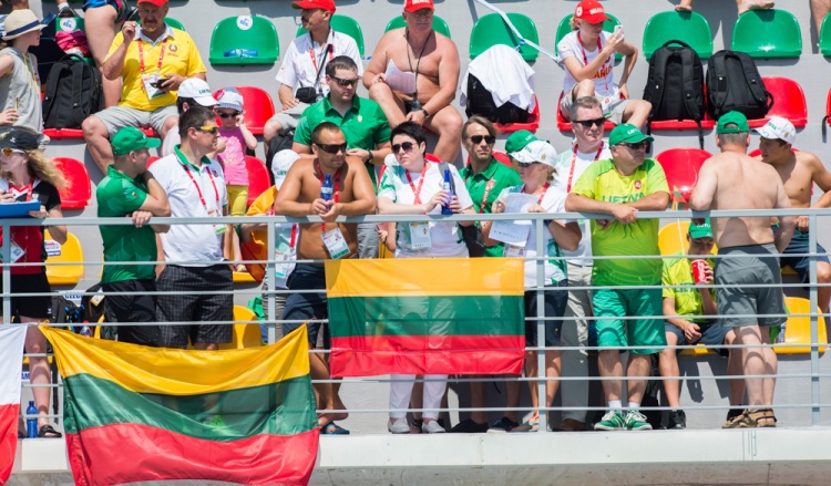 2015 Europos jaunių olimpinis festivalis ir palaikymo komanda. / Asmeninio archyvo nuotr.