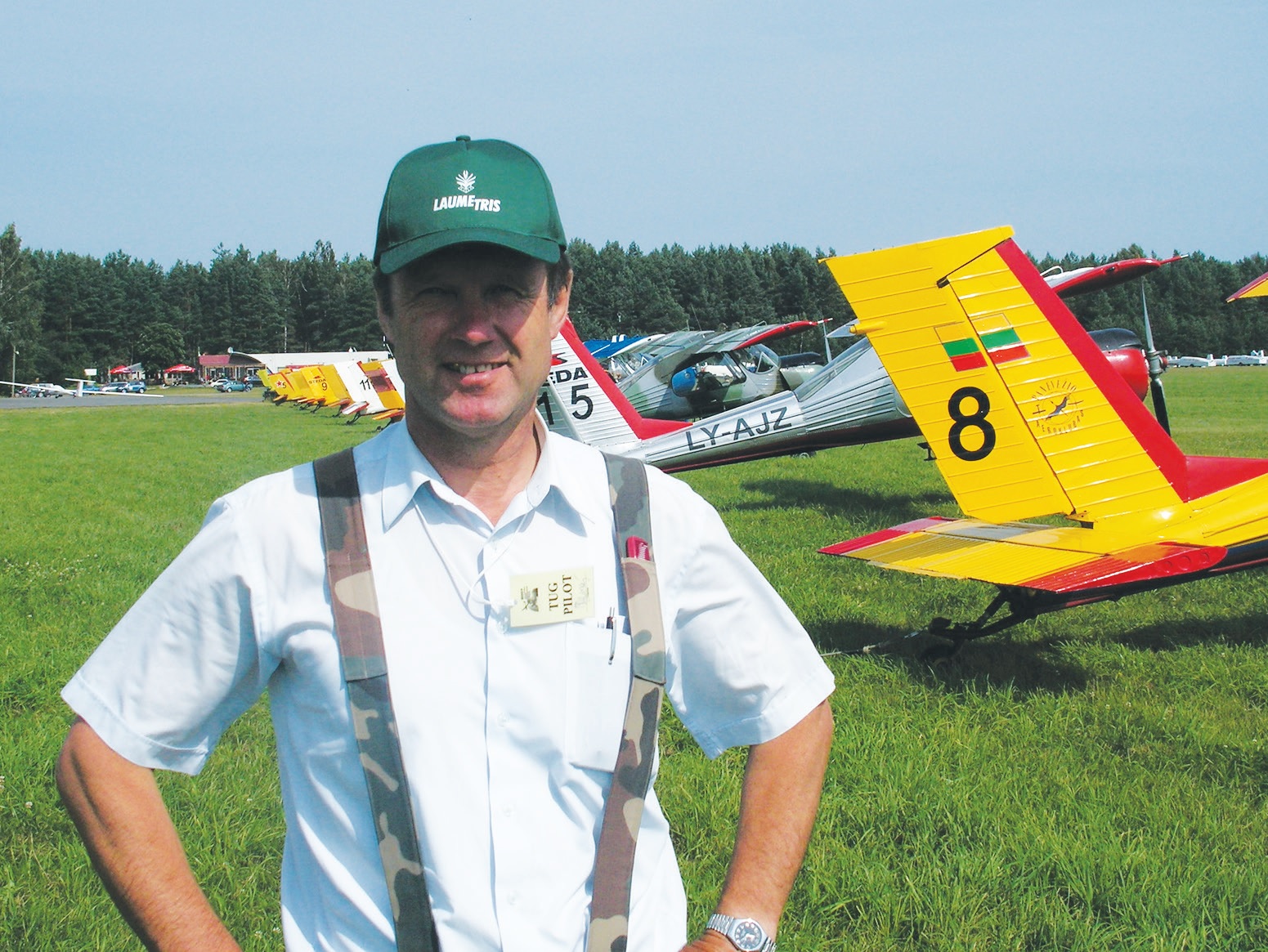 Liepos viduryje atsistatydino ilgametis Lietuvos Broniaus Oškinio vaikų aviacijos mokyklos direktorius Juozas Rimkevičius.