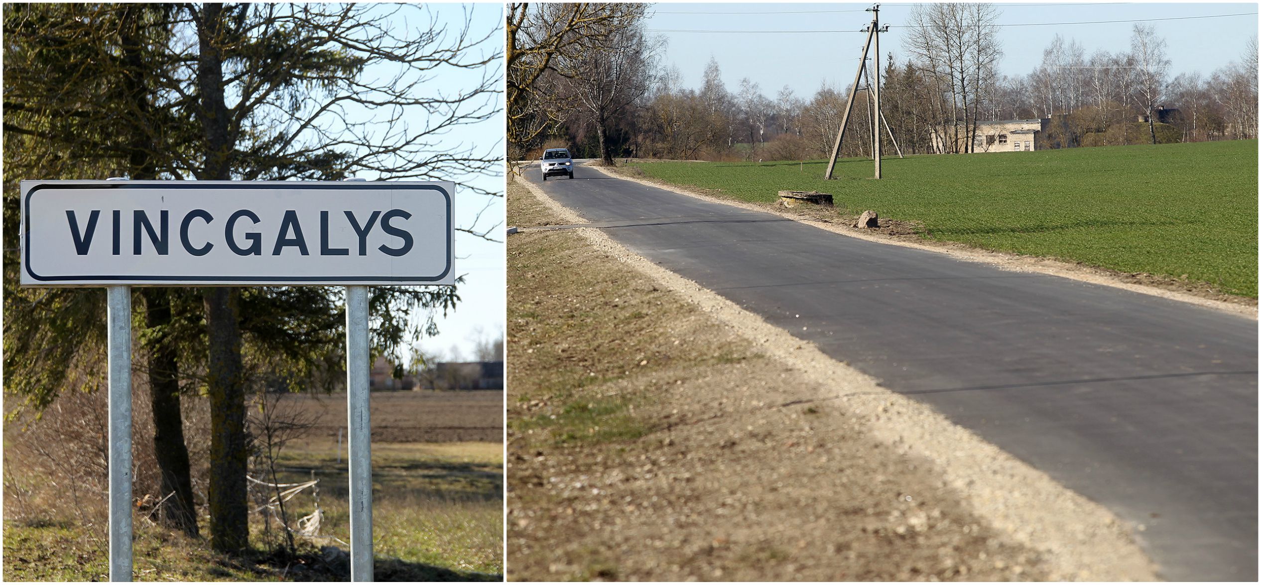 Vincgalio kelio remonto darbų kaina išaugo ir neužteko rajono tarybos numatytų daugiau kaip 90 tūkst. eurų. A. Barzdžiaus nuotr. 