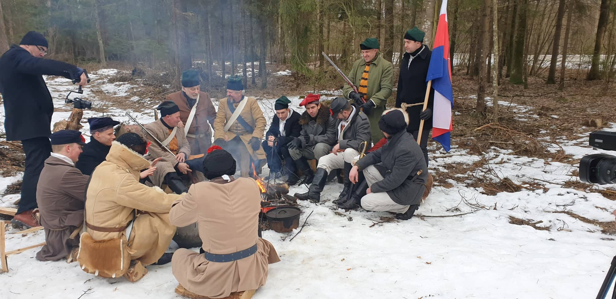 Filmą jau rugpjūčio mėnesį turėtų rodyti Lenkijos bei Lietuvos televizijos. Bistrampolio dvaro nuotr.  