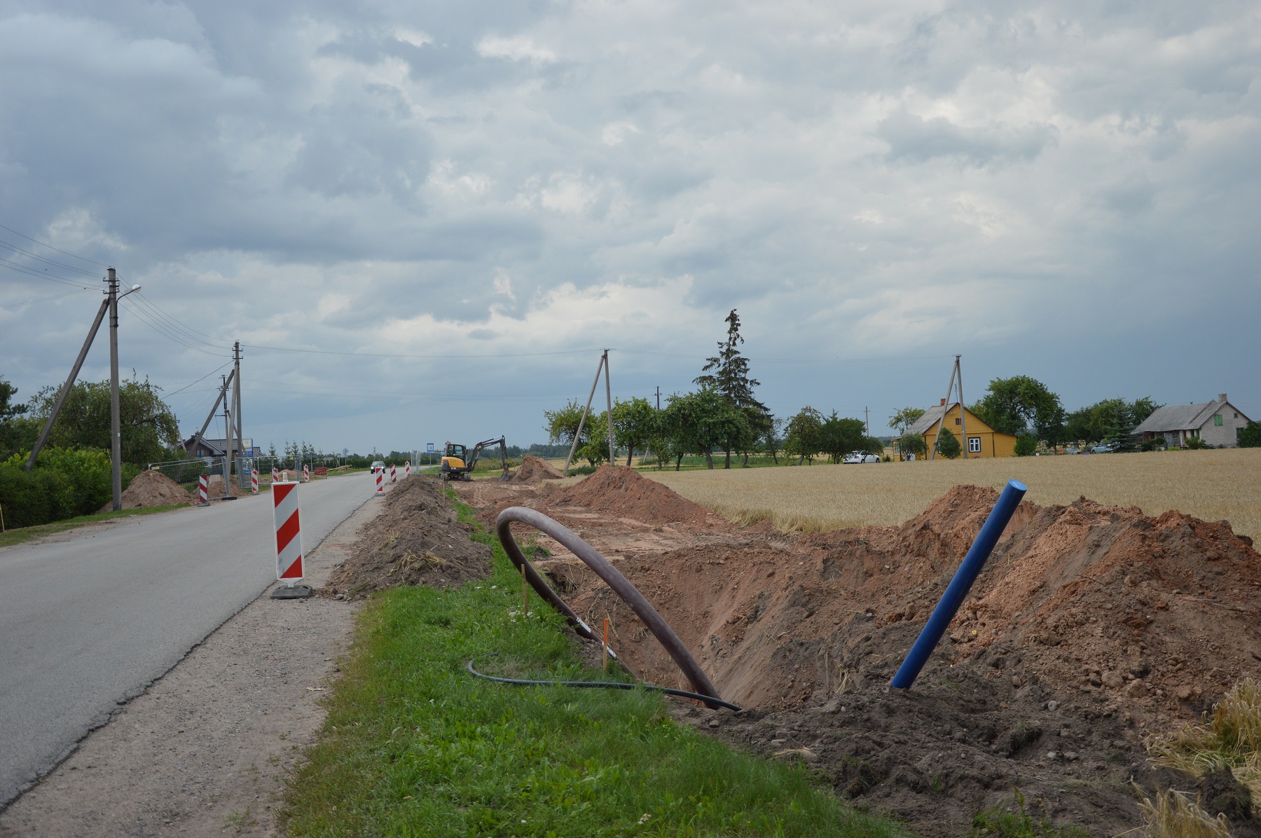 Šėtoje stringa vandentiekio ir nuotekų tinklų įrengimo projektas, nes jam dėl praėjusios valdžios neapsižiūrėjimo, o gal ir aplaidumo, trūksta pinigų.