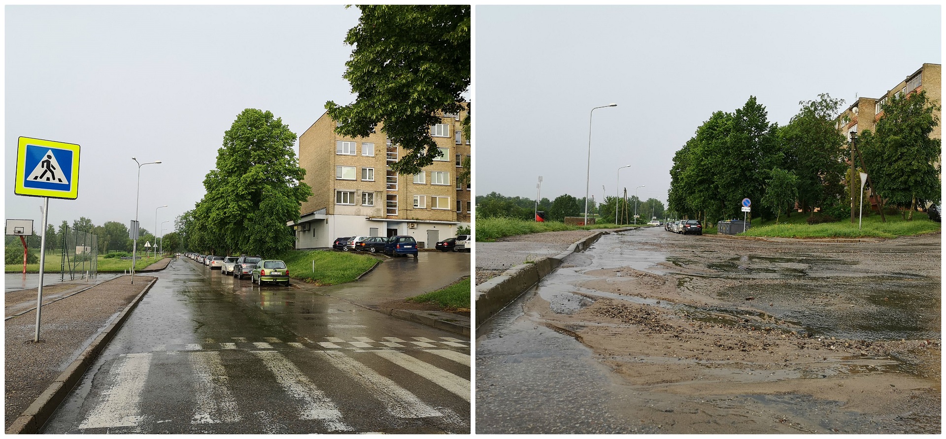 Liepų alėja bus tvarkoma pirmiausia todėl, kad šia gatve į ligoninę nuolat lekia „greitukės“. A. Kasparavičiaus nuotr.