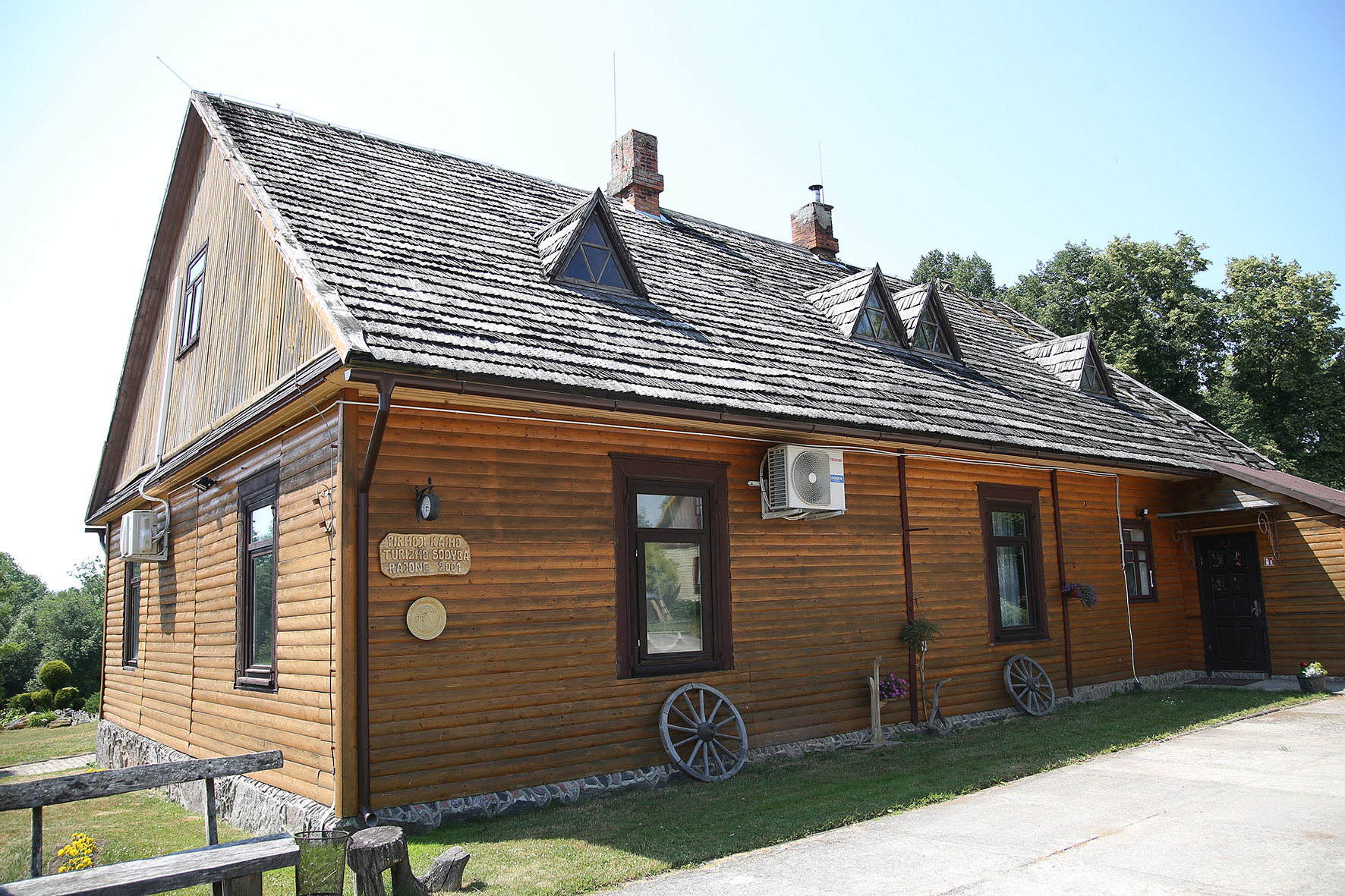 Kaimo turizmo sodyba „Viščių palivarkas“./ A. Barzdžiaus nuotr.