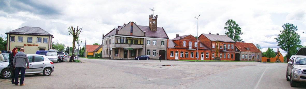 O štai taip Krakių centras atrodo šiandien./„Rinkos aikštės“ archyvo nuotr