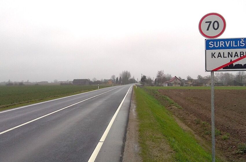  Baigta kelio Kėdainiai–Surviliškis rekonstrukcija