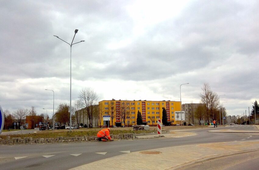  A. Kanapinsko gatvėje tvarkomos padarytos klaidos