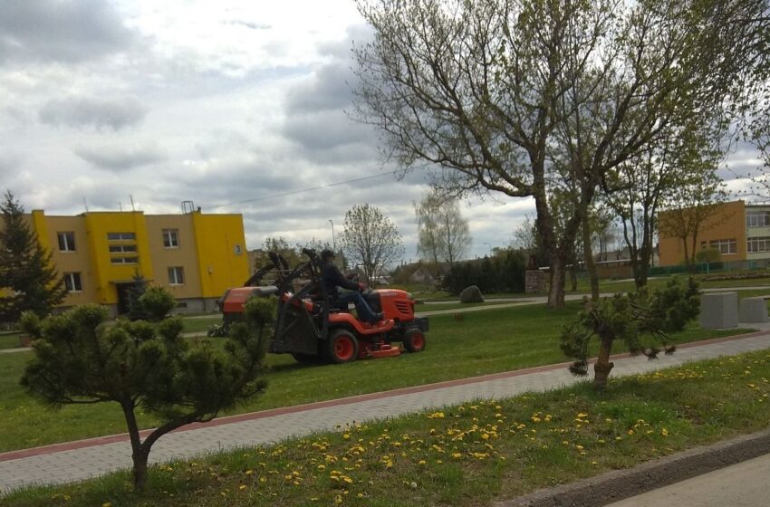  Viešosios erdvės puošiamos ir gražinamos ir kaimuose