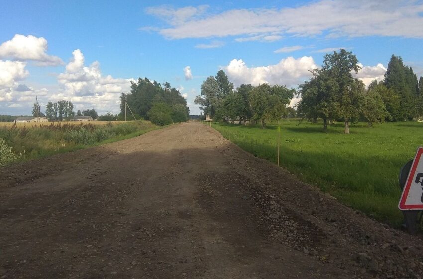  Ūkininko ir savivaldos bendradarbiavimo rezultatas – atnaujinama gatvė