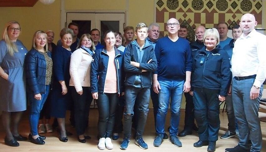  Labūnaviškiai prisiminė saugaus elgesio kelyje taisykles