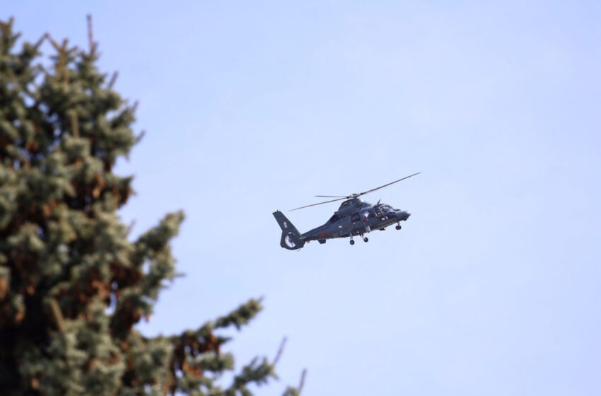  Krakėse pasiklydusį grybautoją aptiko karinių oro pajėgų sraigtasparnis