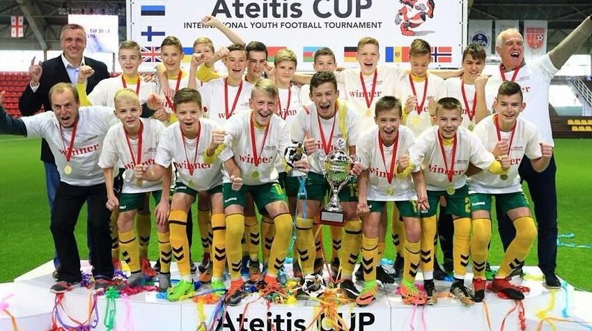  Baltijos šalių futbolo turnyre – keturi kėdainiečių medaliai