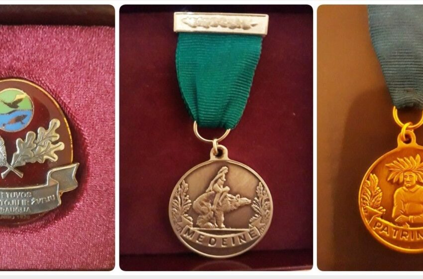  Minint draugijos 100-metį apdovanoti krašto žvejai ir medžiotojai
