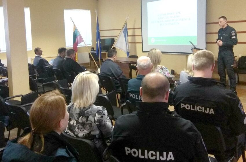  Policija: „Nusikalstamumas Kėdainių rajone mažėja“