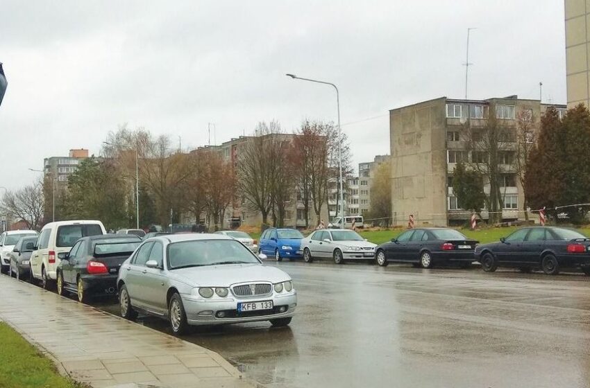  Leidžia statyti automobilius