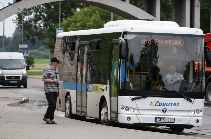  Miesto šventės metu autobusai veš nemokamai