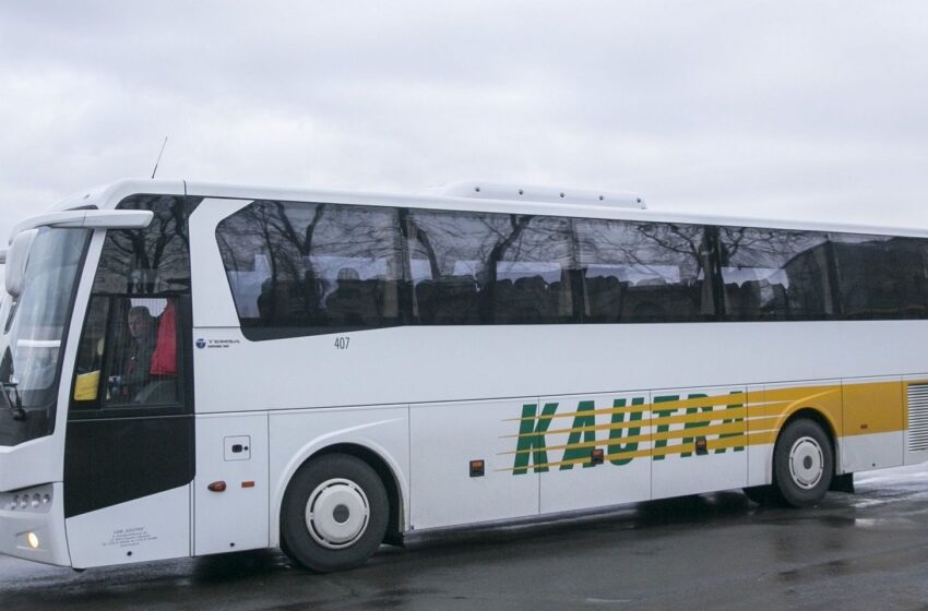  „Kautra“ nuo antradienio atnaujina tarpmiestinį vežimą autobusais