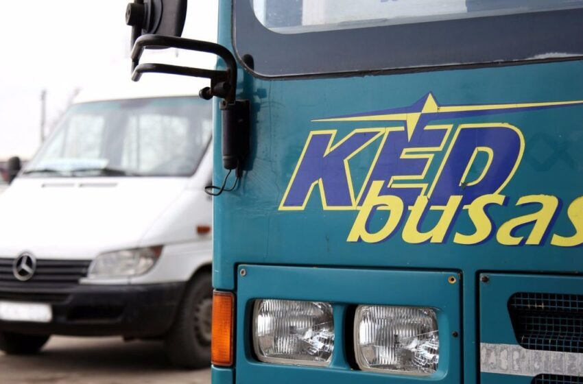  Keičiasi autobusų eismo tvarkaraštis