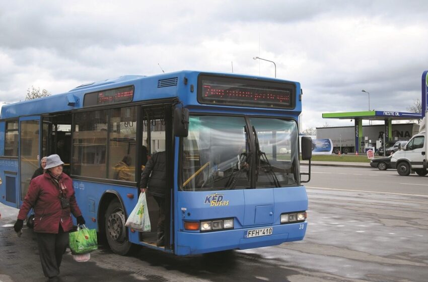 Primena, kokie autobusai veža į Kauno g. kapines