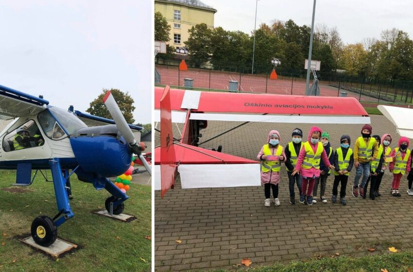  Kėdainiuose – ekspozicinio orlaivio „Wilga-35A“ atidarymo šventė