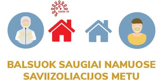  Saviizoliacijoje esantys rinkėjai turės galimybę balsuoti namuose