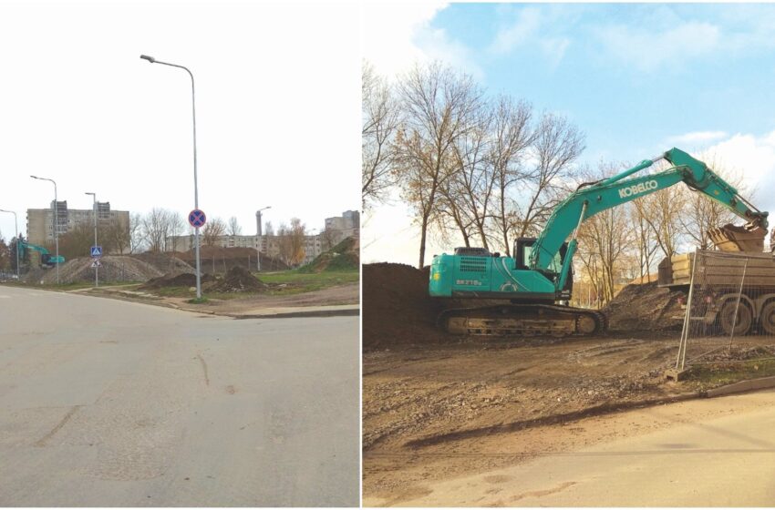  Rasos gatvės atliekų krūvos vietoje bus įrengtas takas