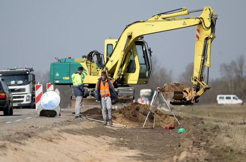  Pradėjo Dotnuvos kelio remontą