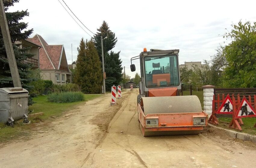  Asfaltuojama Draugystės gatvė