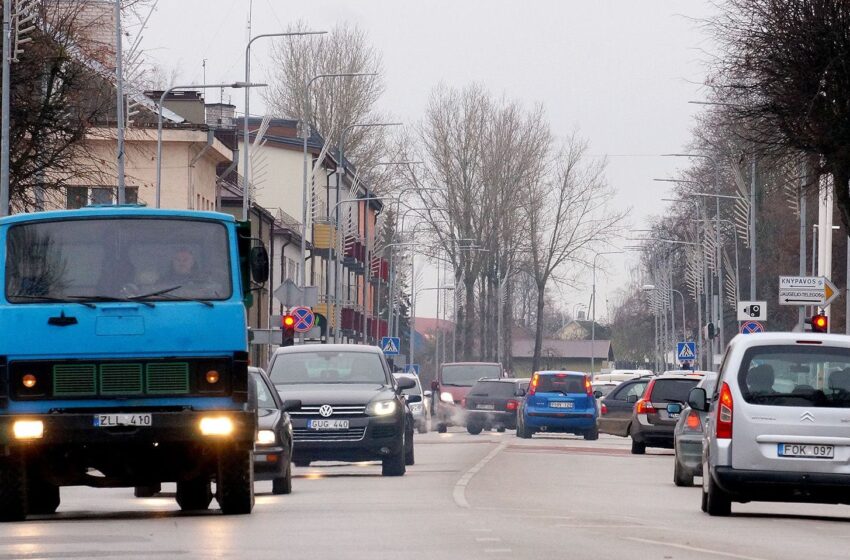  Kėdainiuose stiprins eismo kontrolę