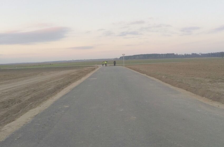 Rekonstruota pagrindinė Šingalių kaimo gatvė