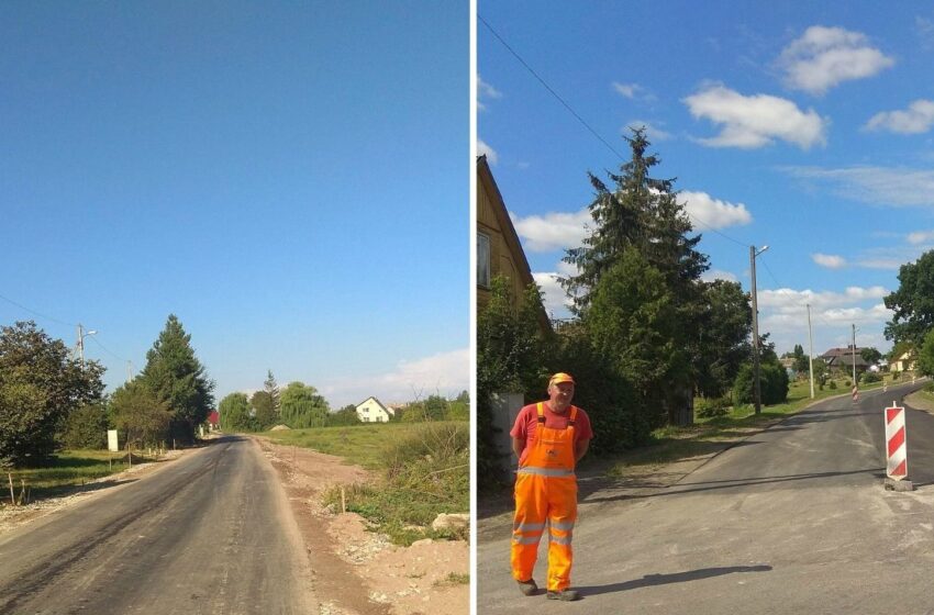  Šėtoje vieną gatvę rekonstravo, kitą – atnaujino