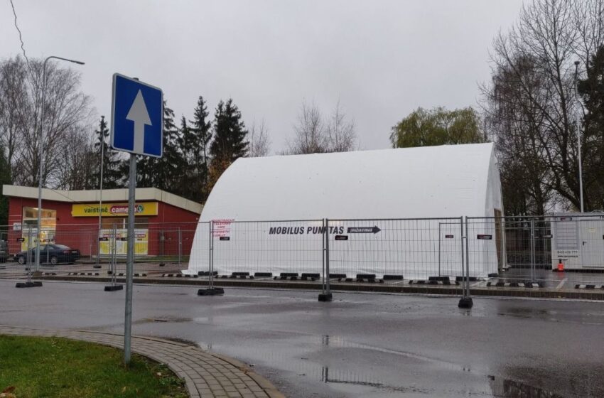  Į mobilųjį patikros punktą žmones veža jau du specialūs automobiliai