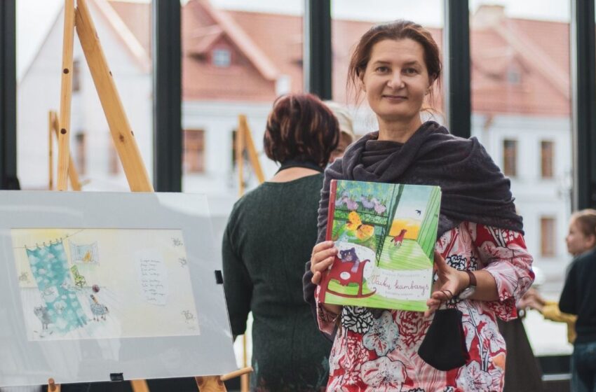  Bibliotekoje – simpatiškieji menininkės Sigutės Ach personažai