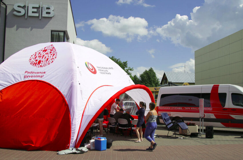  Miesto centre – kraujo donorystės akcija (fotogalerija)