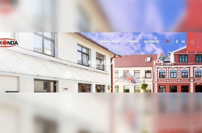  Prisijunkite prie „Vikonda“ grupės kolektyvo!
