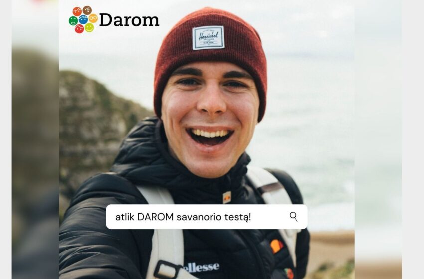  Greitasis testas! Pasitikrink, ar esi potencialus DAROM savanoris