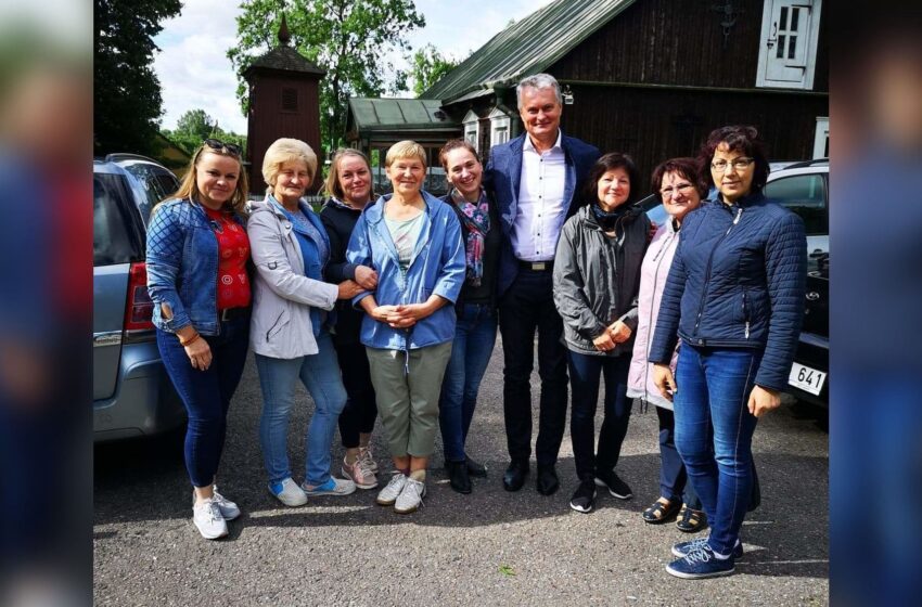  Slaptas Prezidento Gitano Nausėdos vizitas Paberžėje