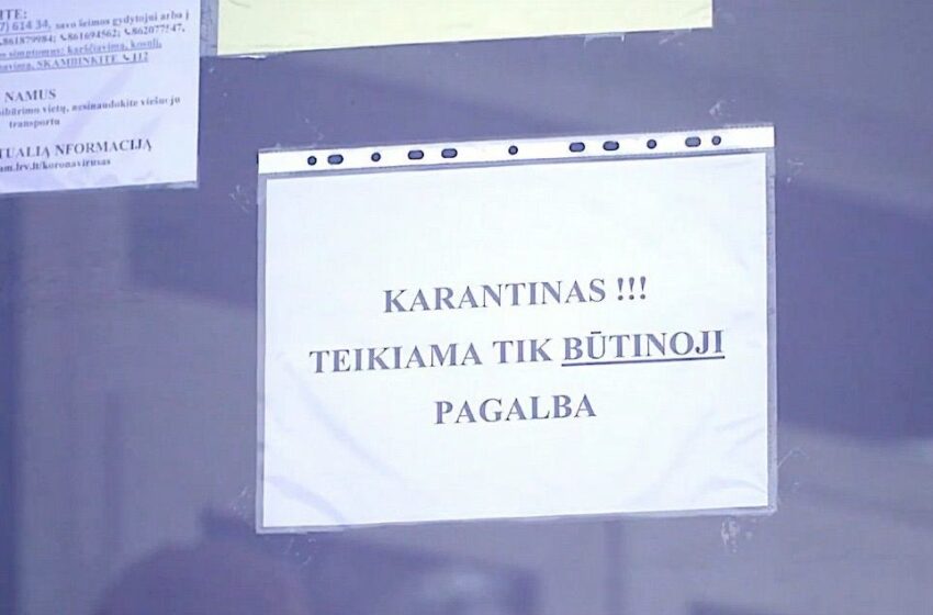  Kiek Kėdainiečių stebima dėl koronaviruso?