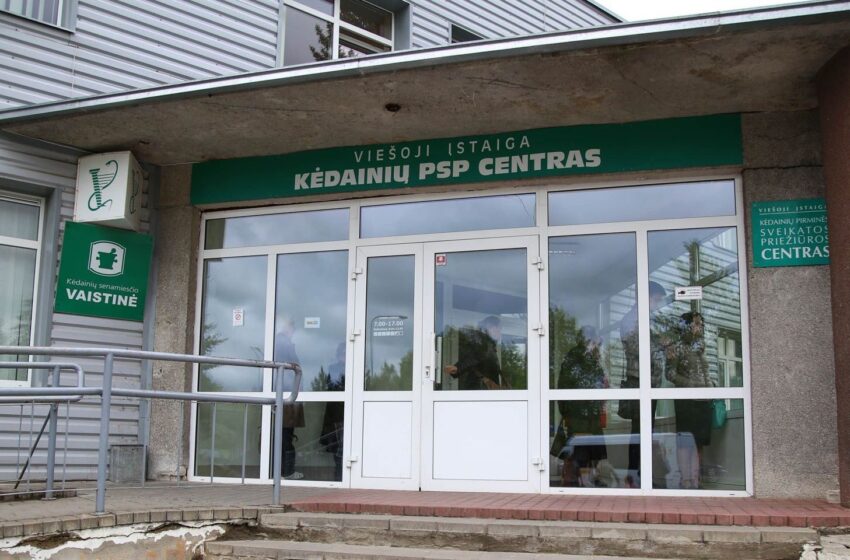  Nuo pirmadienio į polikliniką prašoma neiti!