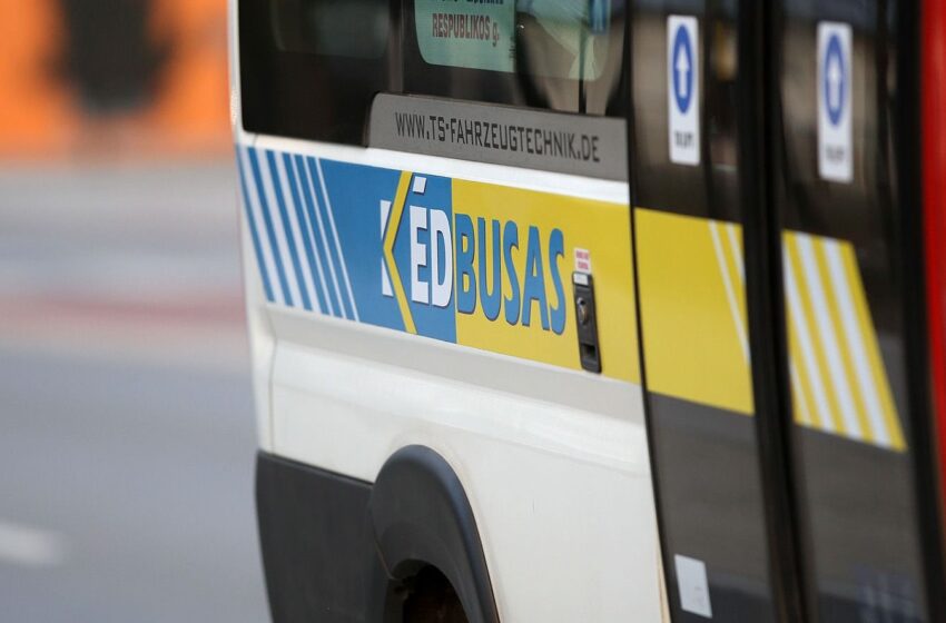  Nuo lapkričio 3 d. keičiasi autobusų eismo tvarkaraščiai