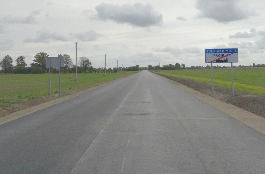  Kėdainių ir Ukmergės rajonus sujungė modernus kelias