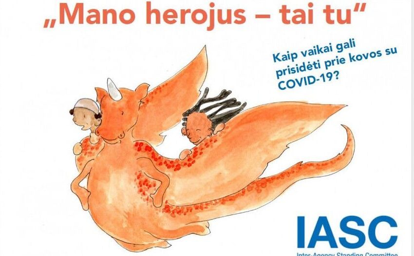  Išleido knygelę vaikams apie koronavirusą