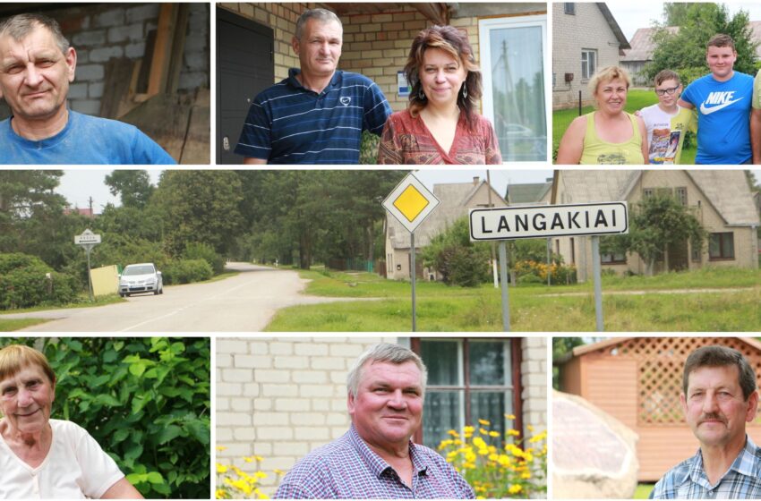  Langakiai – kaimas, kurį puošia entuziazmas ir aktyvumas