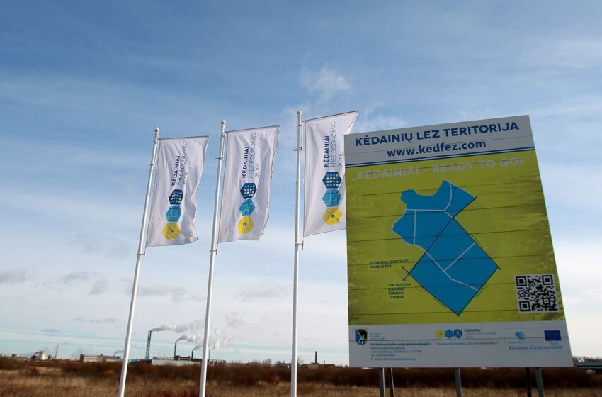  Kėdainių LEZ sulauks investicijų
