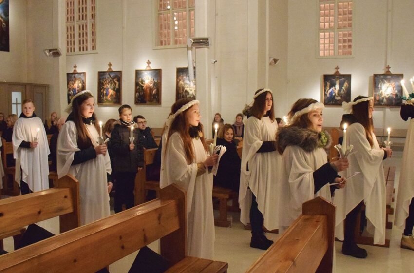  Pirmą kartą Kėdainiuose – Šv. Liucijos procesija