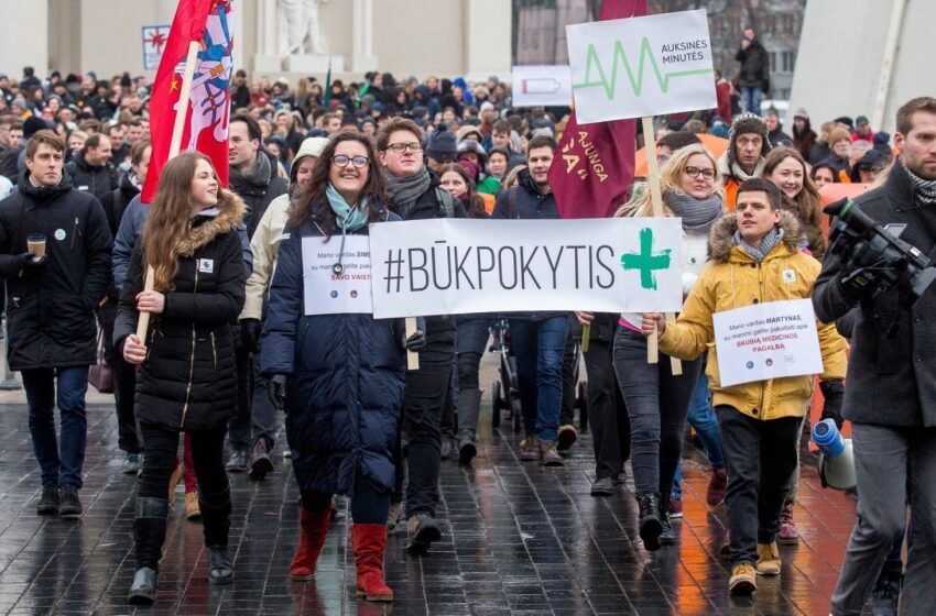  Mitinge – ir Kėdainių medikai