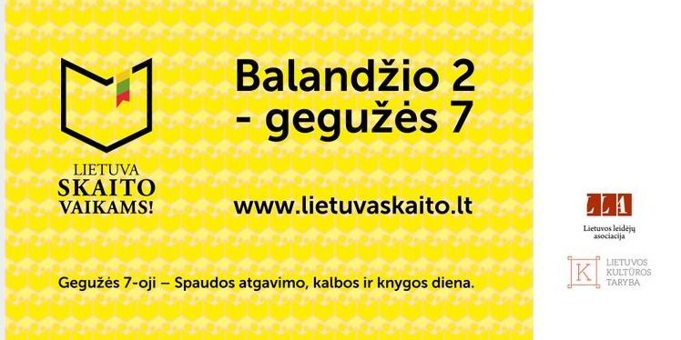  Lietuva skaito!: dvi savaitės literatūrinių pasimatymų, diskusijų, renginių