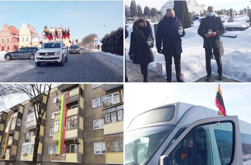  Kėdainiečiai valstybės gimtadienį minėjo išradingai