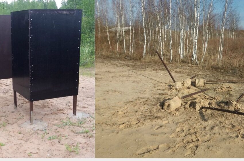  Truskavoje siautė vagys – pavogtos persirengimo kabinos